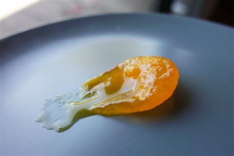 How to make gooey soft cured egg yolk .